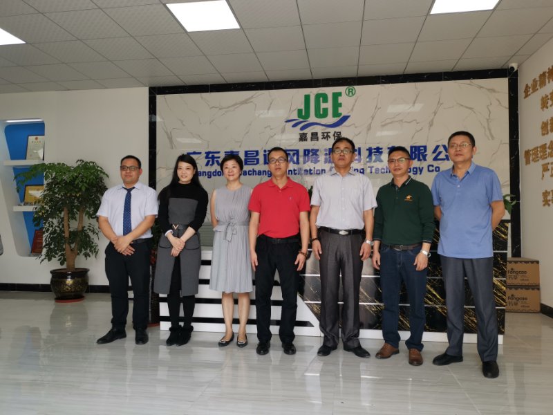 ?熱烈歡迎界內(nèi)工業(yè)大風(fēng)扇創(chuàng)始人高利親蒞臨廣東嘉昌通風(fēng)降溫科技有限公司指導(dǎo)！