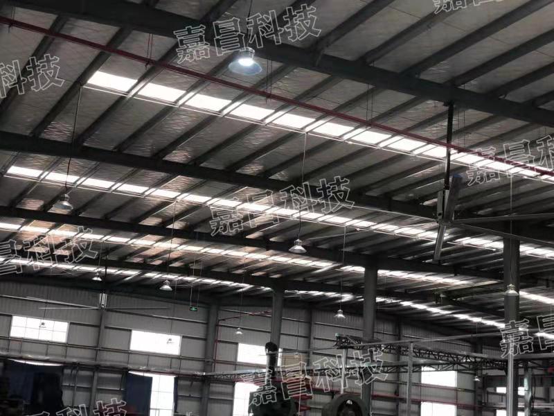 廠房降溫用什么方法好-大型節(jié)能工業(yè)風扇人體舒適降溫